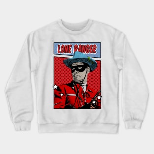 The Lone Ranger Pop Art Style Crewneck Sweatshirt